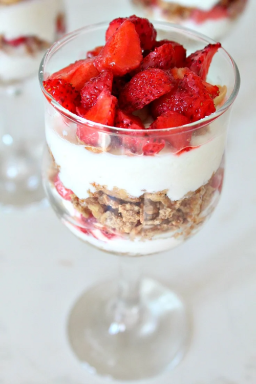 Strawberry Parfait | AllFreeCopycatRecipes.com