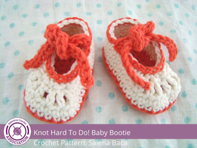 Knot Hard To Do Baby Booties: Easy Crochet Pattern