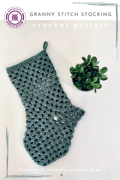 Granny Stitch Christmas Stocking: Quick & Easy Crochet Pattern