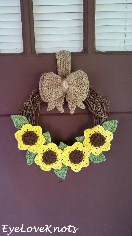 Sunflower Wreath