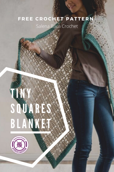 Tiny Squares Crochet Blanket: Quick And Easy Pattern