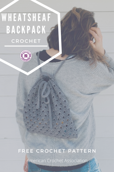 Wheatsheaf Crochet Backpack: Easy Pattern With Video Tutorials