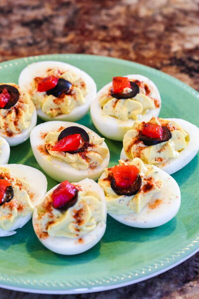 Deviled Eggs Without Mayo