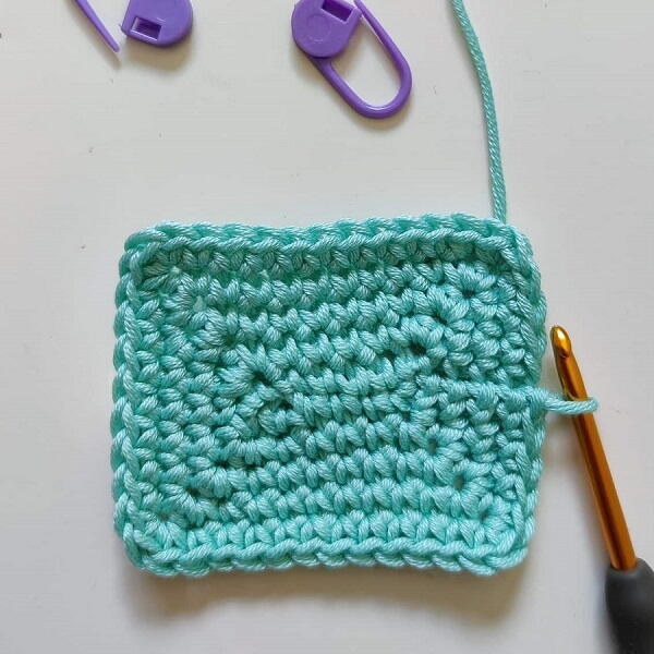 Solid Crochet Rectangle