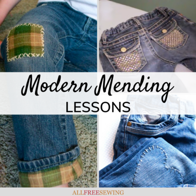 Modern Mending Lesson 3 | AllFreeSewing.com