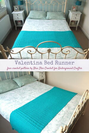 Valentina Bed Runner By Blue Star Crochet