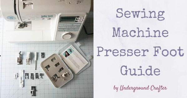 Sewing Machine Presser Foot Guide