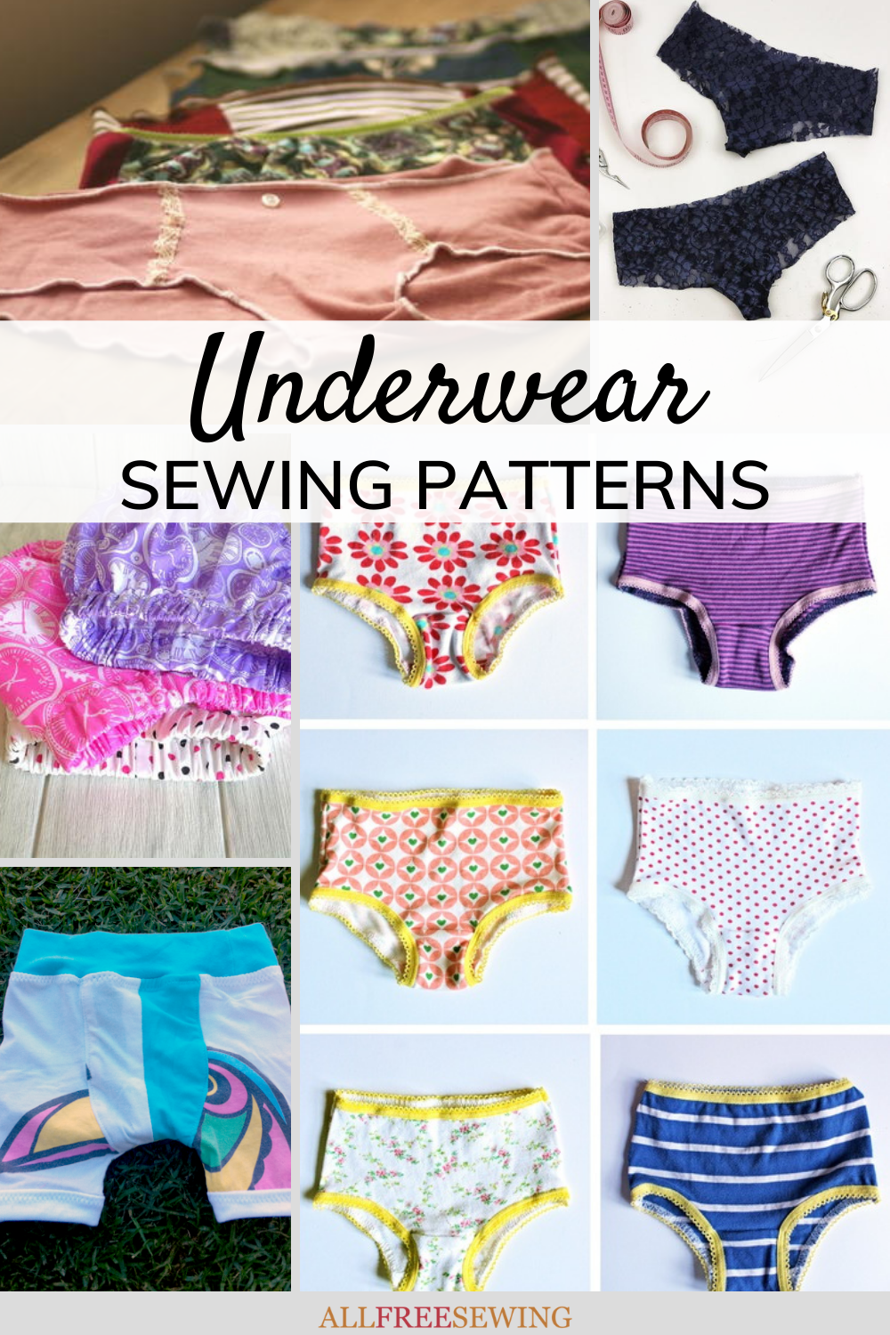Womens Curvy Basic Underwear PDF Sewing Pattern Lingerie Pattern, Basic Undies  Pattern, Underwear Pattern, Panty Sewing Pattern, Lingerie 