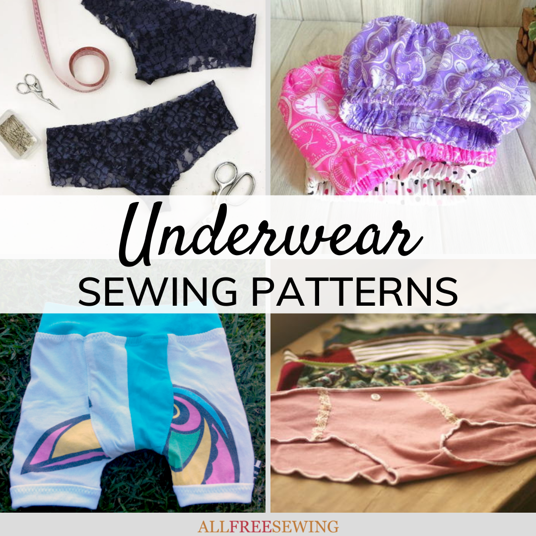 27 Sewing Patterns for Panties / Underwear (9 FREE!)