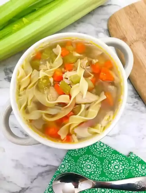 Super Easy Chicken Noodle Soup