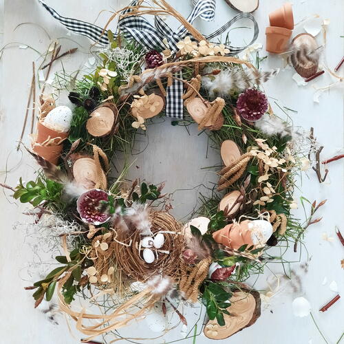 Diy Bird's Nest Wreath