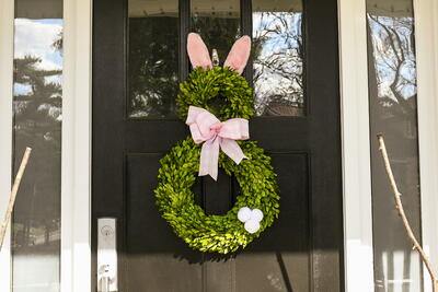 Easter Bunny Wreath