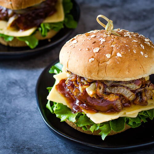 Slow Cooker Barbeque Burgers