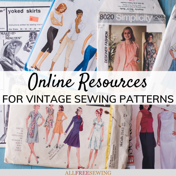 13 Online Resources for Vintage Sewing Patterns