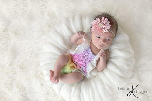 Ruffle Butterfly Onesie 