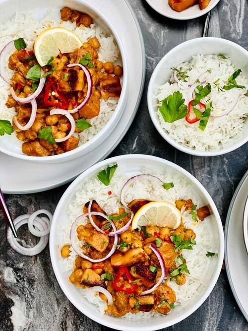 Butternut Squash And Chickpea Curry