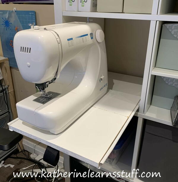 Sewing Table From An Ikea Kallax Shelf Diy