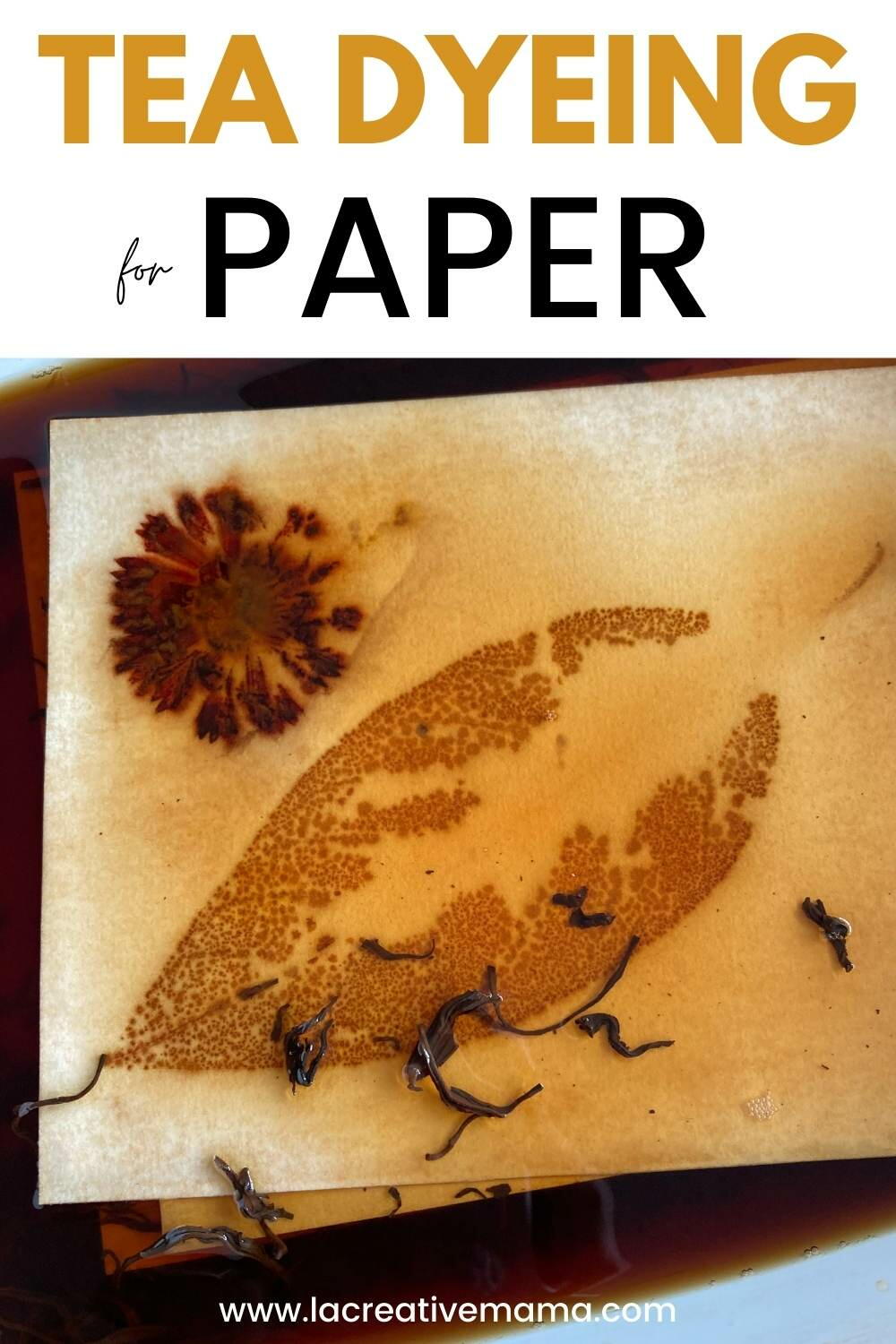 How To Dye Paper With Tea FaveCrafts how-to-dye-paper-with-tea-favecrafts