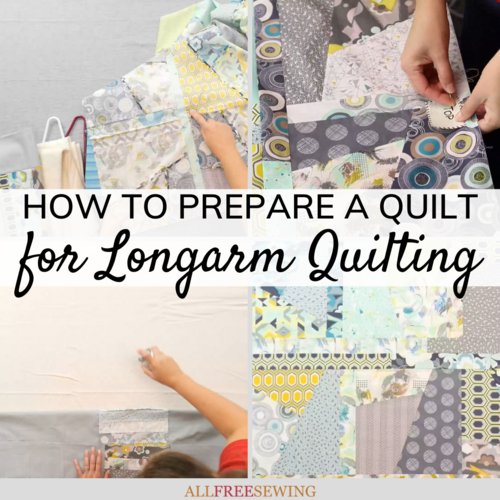 Preparing a Quilt for Longarm Quilting