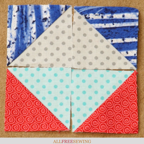 Half Square Triangles Sewing Tutorial