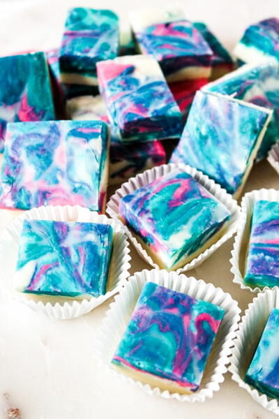 Cotton Candy Fudge