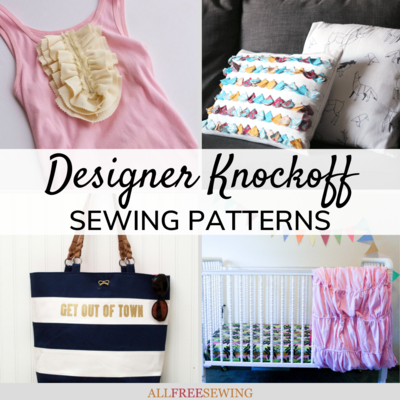 10 Impressive Designer Knockoff Sewing Patterns