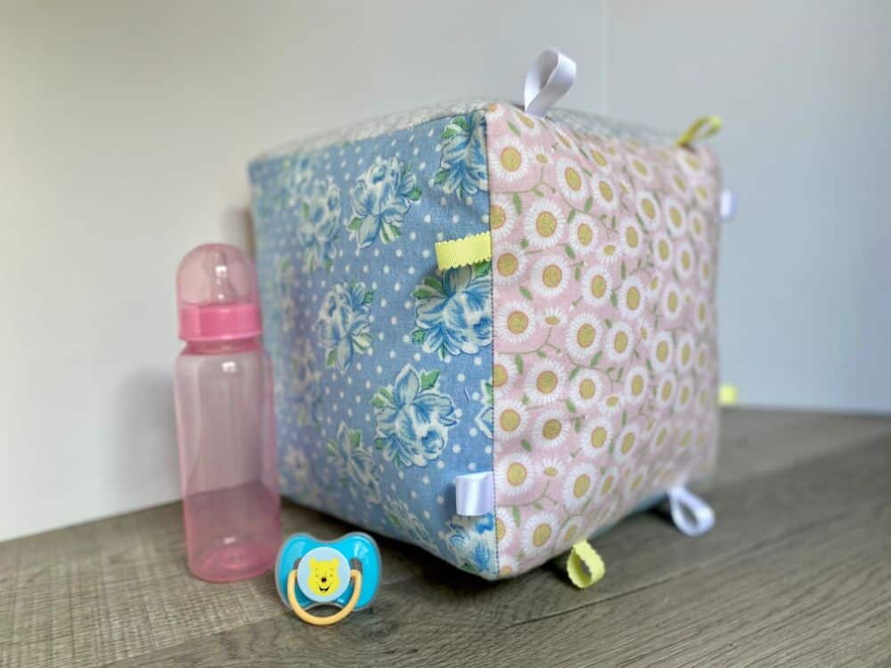 Cute Baby Block Rattle | AllFreeSewing.com