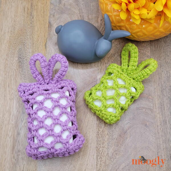 Bunny Ears Soap Sack