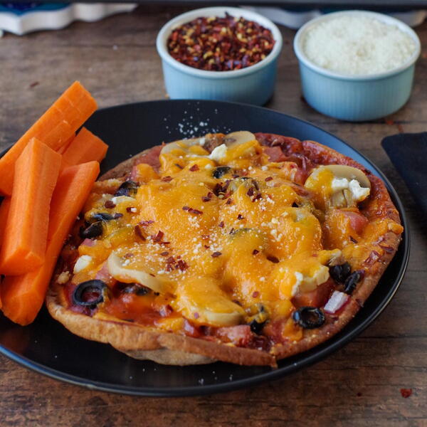 Healthy Pita Pizza