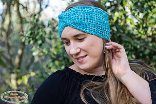 Simple Tunisian Crochet Ear Warmers