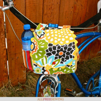 DIY Bike Handlebar Bag