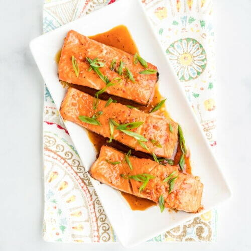 Maple Soy Salmon