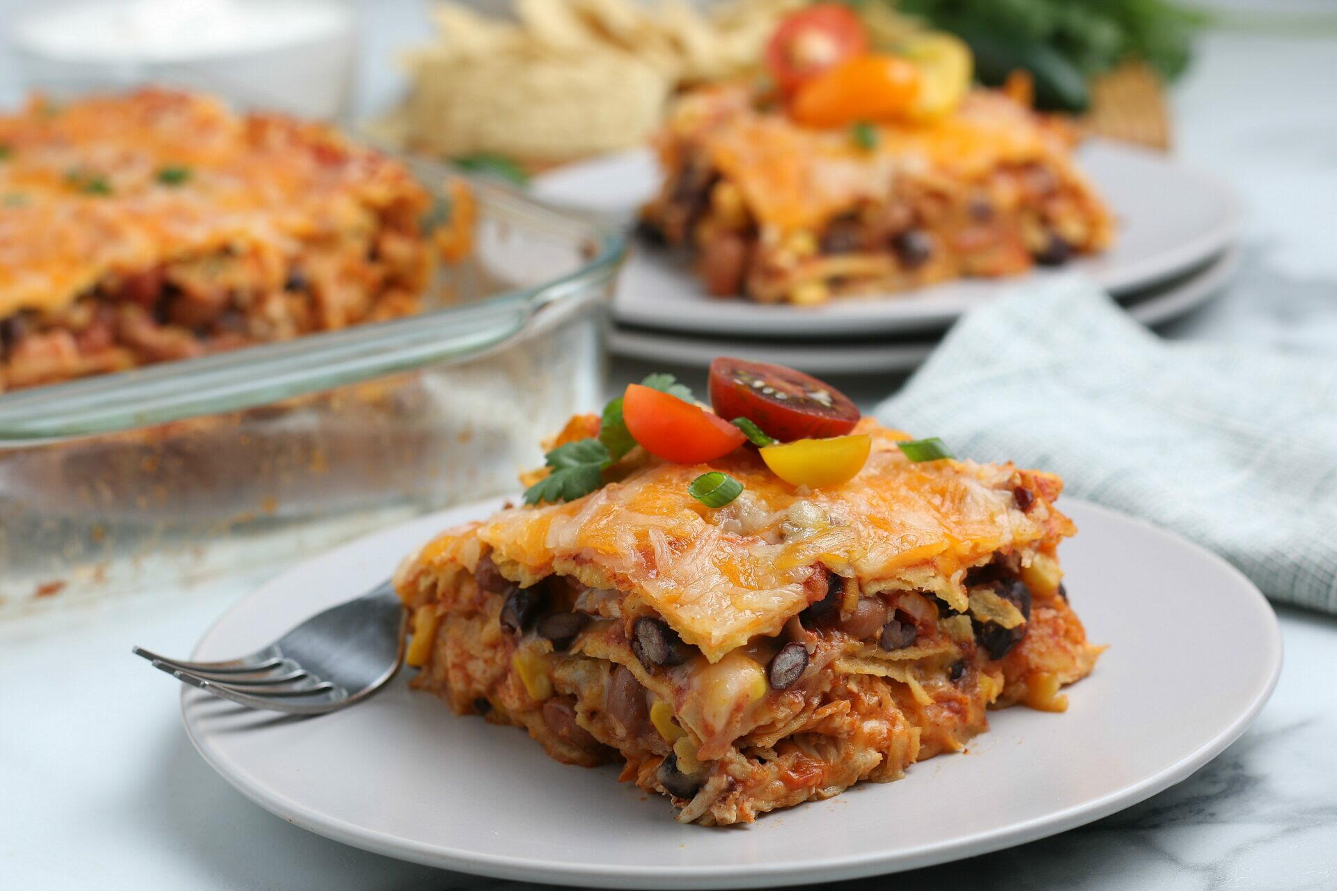 Chicken Enchilada Casserole Recipe | AllFreeCasseroleRecipes.com