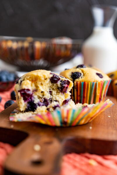 Old-fashioned Blueberry Muffins 