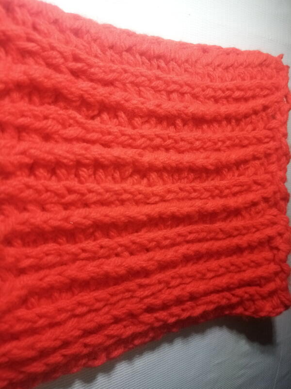 Crochet Camel Stitch Finished Swatch