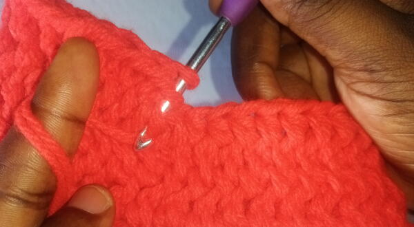 Crochet camel stitch 7