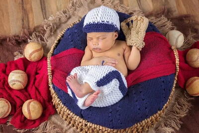 Newborn Baseball Outfit