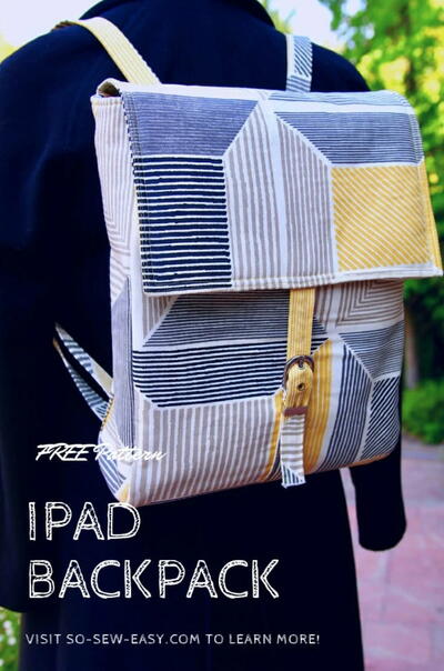 Easy Ipad Backpack Pattern & Tutorial