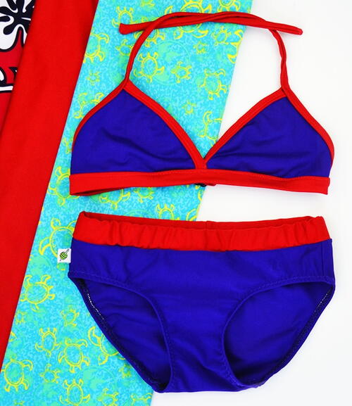How to Sew Bathing Suit Fabric