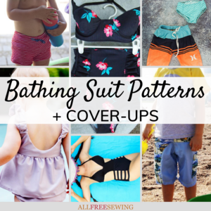 15+ Free Bathing Suit Sewing Patterns & Cover-Ups