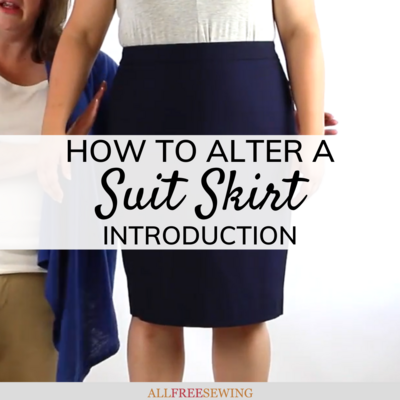 Sewing Alteration Series: How to Alter a Skirt (Intro)
