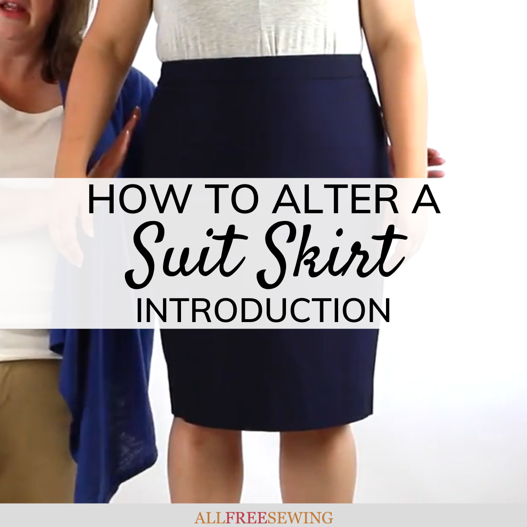 How to Alter a Skirt: Introduction | AllFreeSewing.com