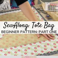 SewAlong: Tote Bag Pattern for Beginners (Part 1)