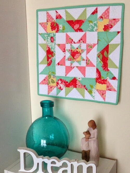 Star Cluster Mini Quilt