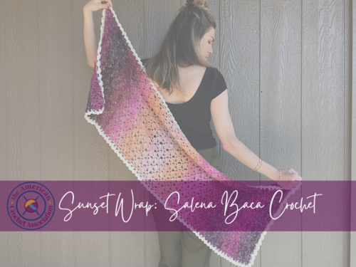 Sunset Wrap: Easy Crochet Pattern With Chart