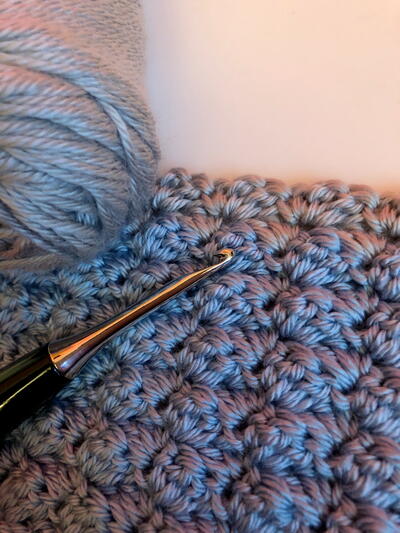 How To Crochet The Blanket Stitch