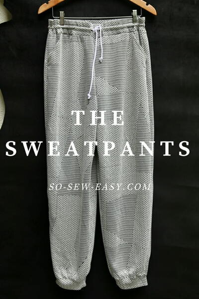 Sweatpants Free Sewing Pattern 