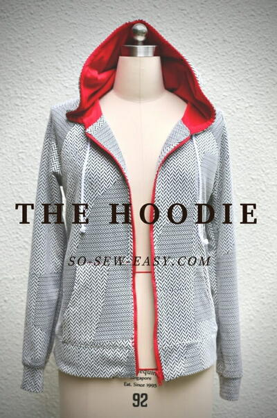 Hoodie Free Sewing Pattern And Tutorial