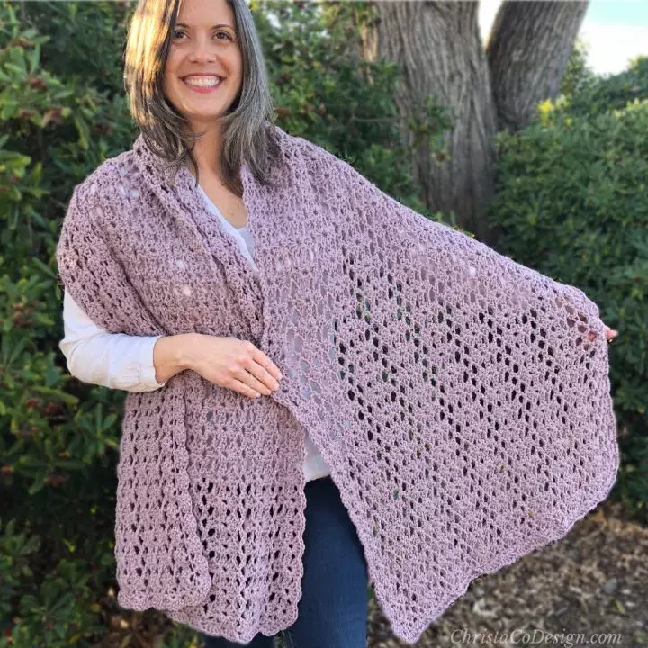 Littorina Shawl | AllFreeCrochet.com