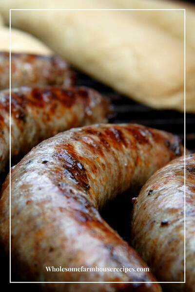 Grilled Brats And Beer